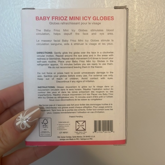 𝅺Mini Ice Globes for facials and ice rolling - Picture 2 of 2